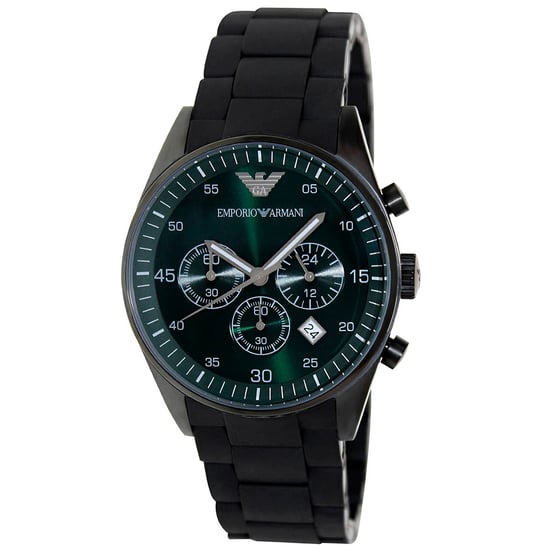 Emporio Armani Mens Watch  Quartz  black - Image 1