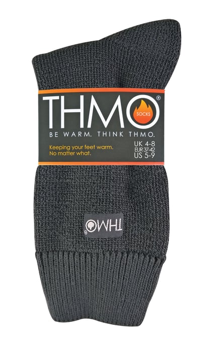 THMO - 1 par tjocka, fleecefodrade och varma termosockor för damer för vintern - Image 2