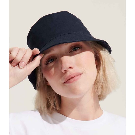 SOLS Unisex Adult Twill Bucket Hat (French Navy) - Image 3