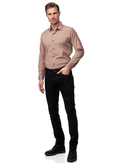 Rusty Neal Overhemden Overhemd Slim Fit Beige - Image 6