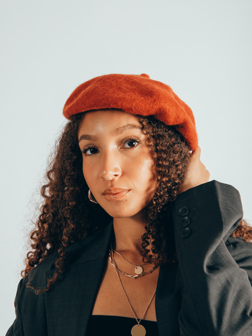 Plain Felt Beret - Image 1
