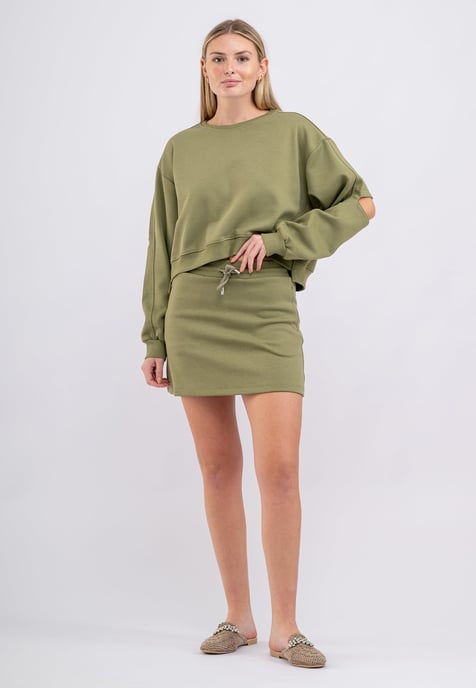 Tom Barron Ladies Stylish two pieces Set with Skirt