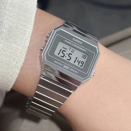 Casio Casio Collection Vintage Women's Silver Watch A700WEV-7AEF - Image 4
