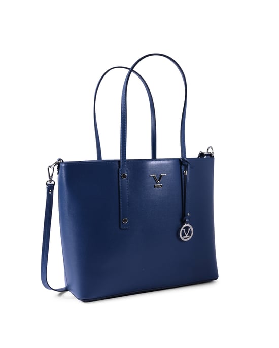 V Italia Womens Handbag CB1070 SAFFIANO JEANS