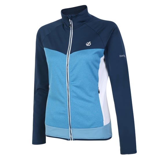 Dare 2B Womens/Ladies Elation II Core Stretch Recycled Fleece (Niagra Blue/Moonlight Denim)