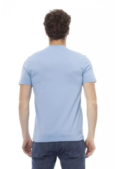 Baldinini Trend Men's Light Blue Cotton T-Shirt