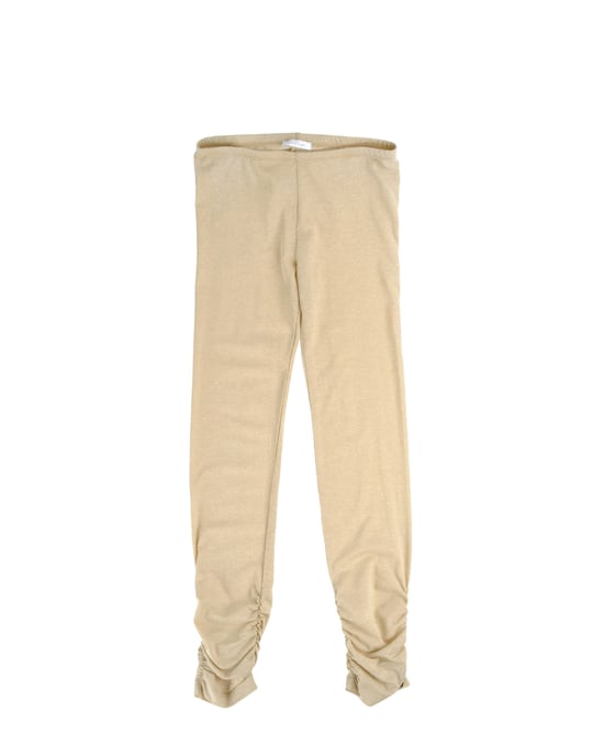 TROUSERS Miss Grant Beige Girl Cotton