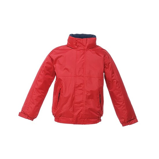 Regatta Kinderen/kinderen Waterdicht Windproof Dover-jasje (Klassiek rood/navy) - Image 1