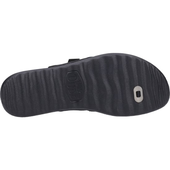 HEYDUDE Christi Flip Classic Polyurethane Women's Black Sandals - Image 3