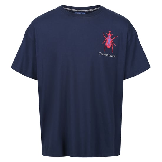 Regatta Mens Christian Lacroix Aramon Beetle T-Shirt (Navy) - Image 1