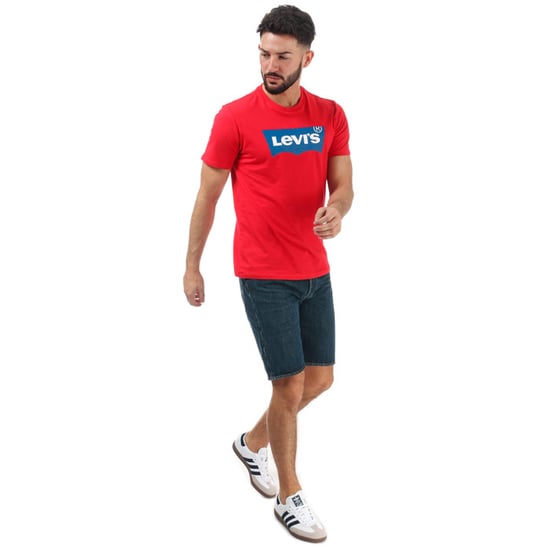 Men's Levis 501 Hemmed Shorts in Denim - Image 3