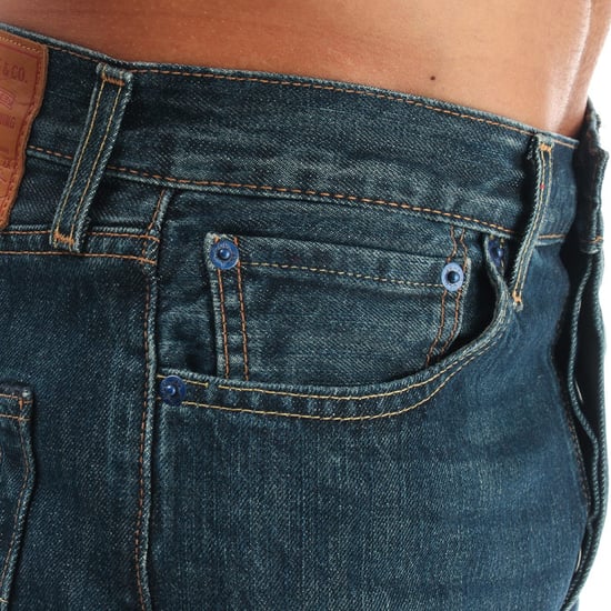Men's Levis 501 Hemmed Shorts in Denim - Image 5