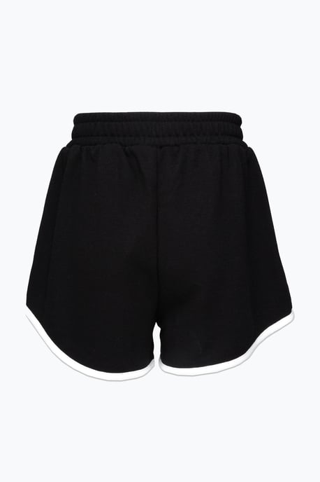 Hype Girls Black Script Shorts
