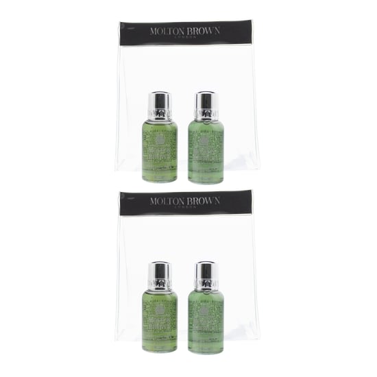 Molton Brown Fabled Juniper Berries & Lapp Pine Body Wash 30ml x 4 - Gift Set x 2 - Image 1