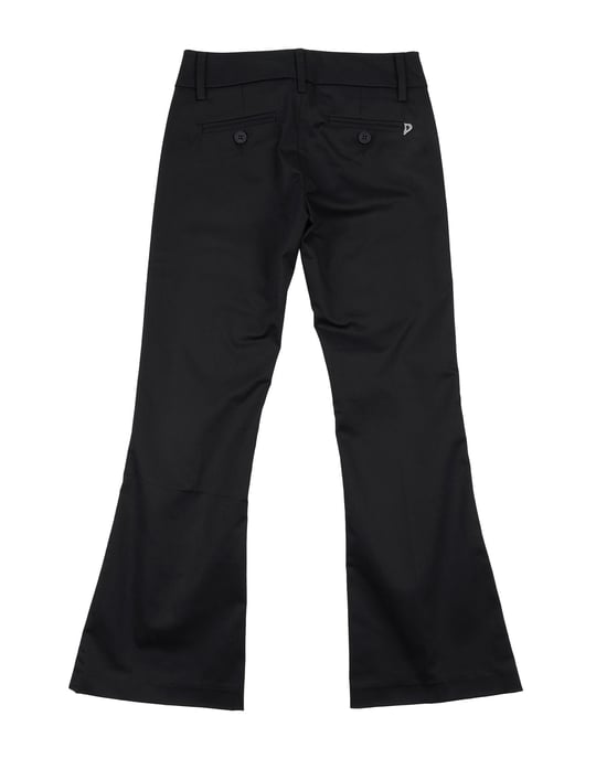 TROUSERS Girl Dondup Black Cotton