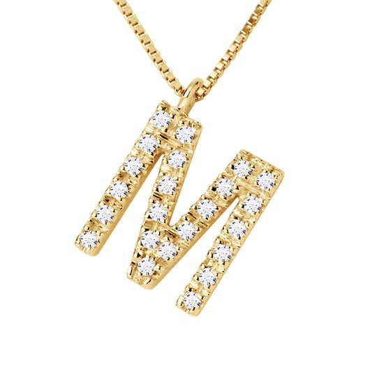 DIADEMA - Necklace with Diamonds - M - Yellow Gold - Chaine Véntienne