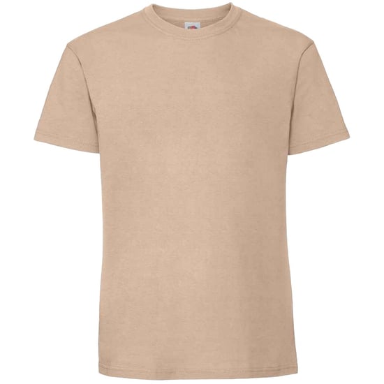 Fruit Of The Loom Mens Ringgesponnen Premium Tshirt (Woestijnzand) - Image 1
