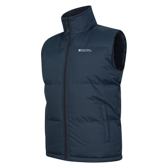 Mountain Warehouse Heren Rock Gewatteerd Gilet (Marine) - Image 3