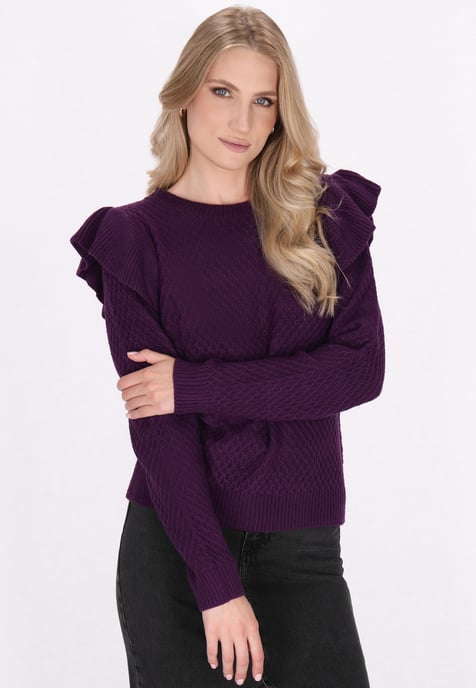 Dreimaster Pullover women purple - Image 3