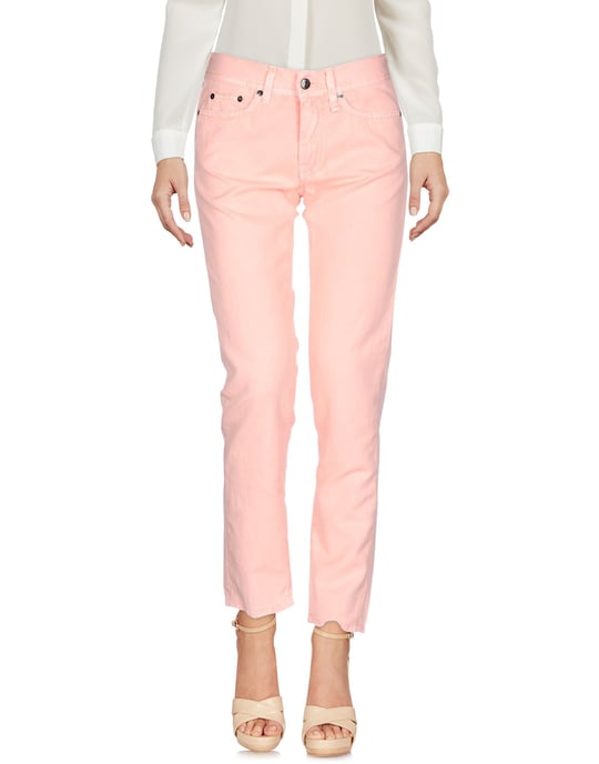 Trousers Women's Roÿ Roger's Salmon Pink Linen