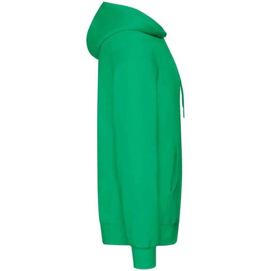 Fruit of the Loom Volwassenen Unisex klassiek sweatshirt met capuchon (Kelly Groen) - Image 3