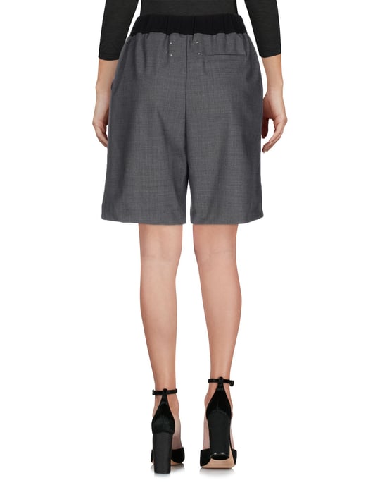 Merci Grey High Waisted Shorts