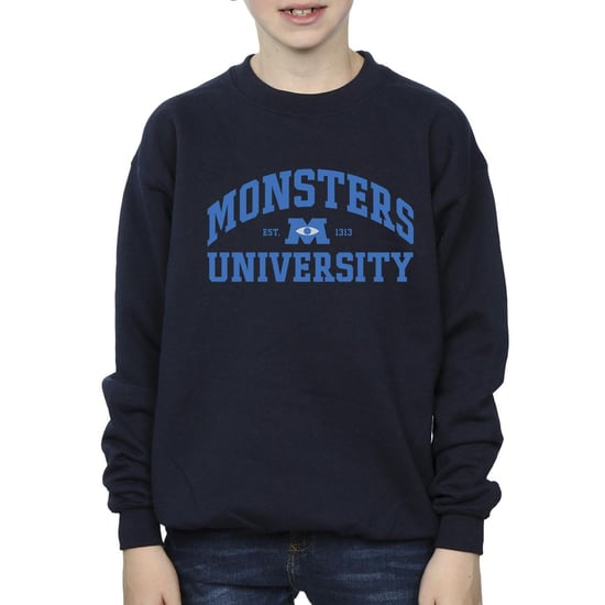 Disney Boys Monsters University Logo Sweatshirt (Navy Blue)