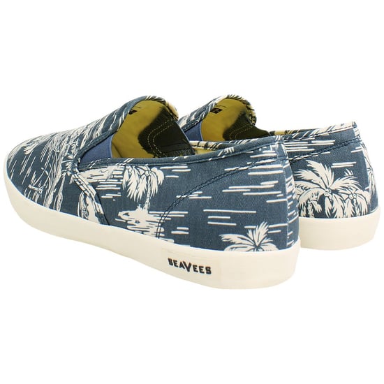 Seavees Baja Beachcomber Herr Navy Plimsolls - Image 3