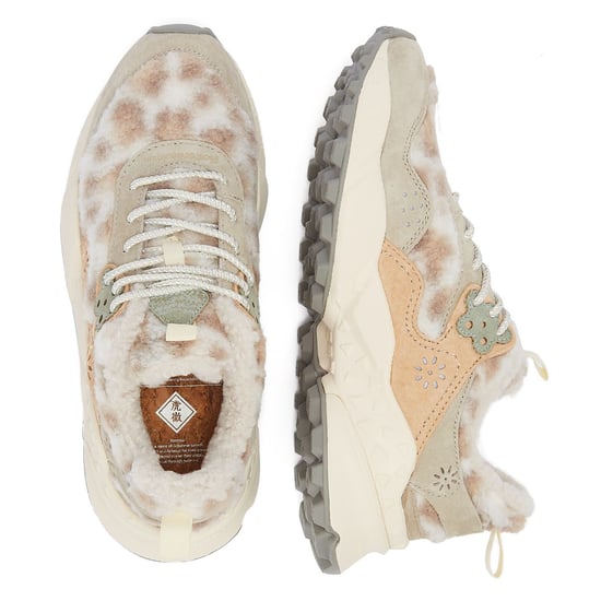 Flower Mountain Kotetsu Women's Leopard/Grey Trainers - Image 6