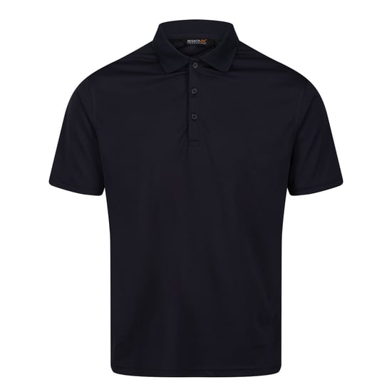 Regatta Mens Pro Moisture Wicking Polo Shirt (Navy)