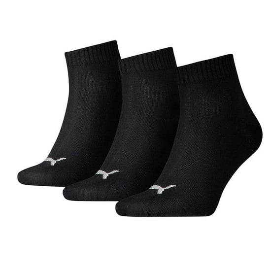 Puma 3-Pack Mens Black Shoe Liner Socks - Image 1
