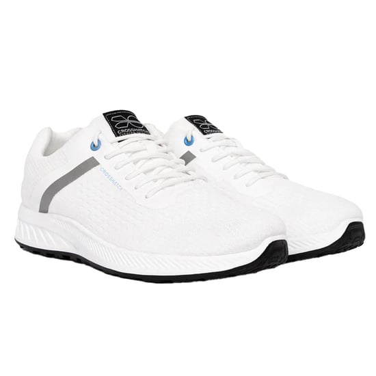 Crosshatch Kamran Trainers för herrar (vit) - Image 1