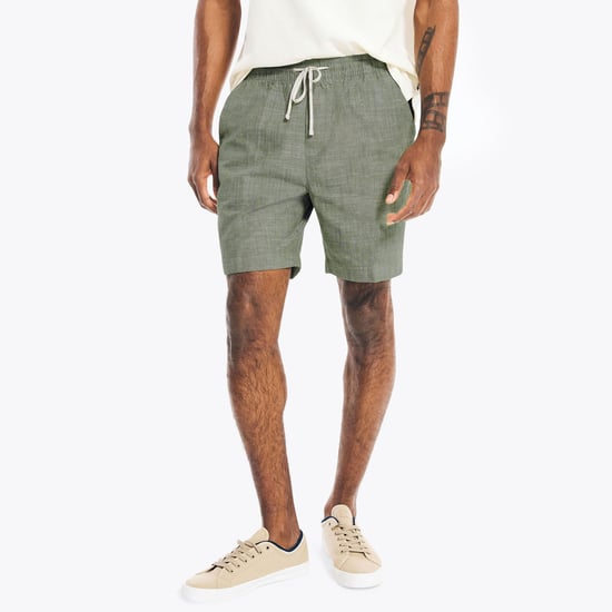 NAUTICA Textured Cotton Boardwalk Shorts
