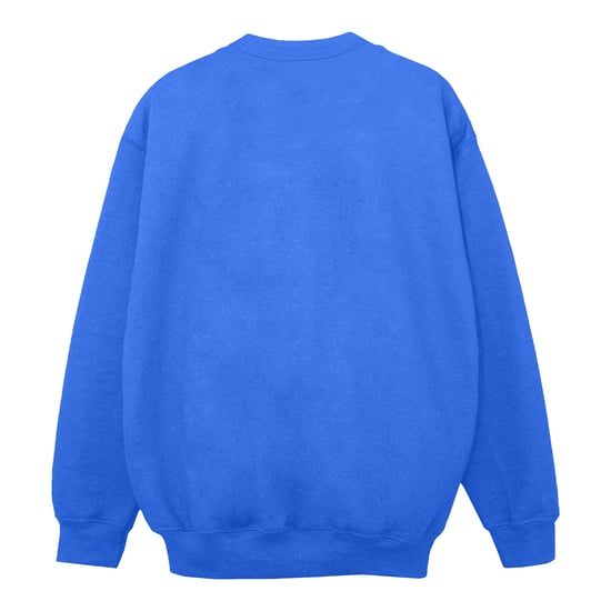 Disney Girls Lilo And Stitch Stitch Christmas Sweatshirt (Royal Blue)