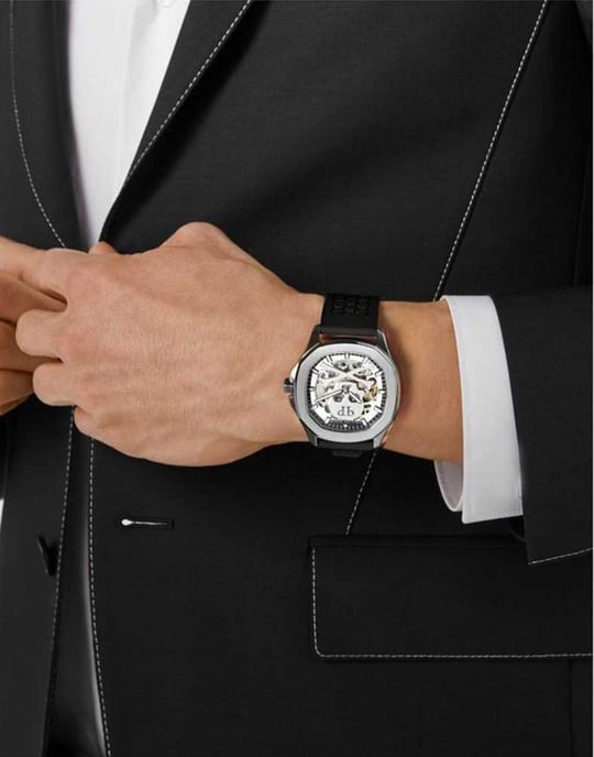 Philipp Plein $keleton $pectre Men's Black Watch PWRAA0123
