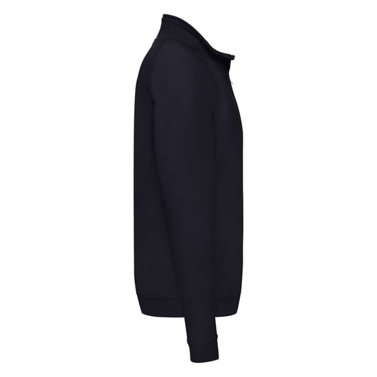 Fruit of the Loom Heren Klassiek 80/20 Rits Hals Sweatshirt (Deep Navy) - Image 3