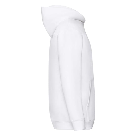 Fruit Of The Loom Kinder Unisex Premium 70/30 Sweatshirt met Capuchon / Hoodie (Wit) - Image 3