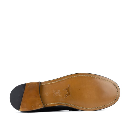 Men's Premium Leather Moccasin in Black