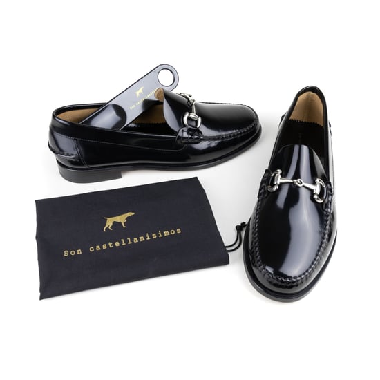 Men's Premium Leather Moccasin in Black