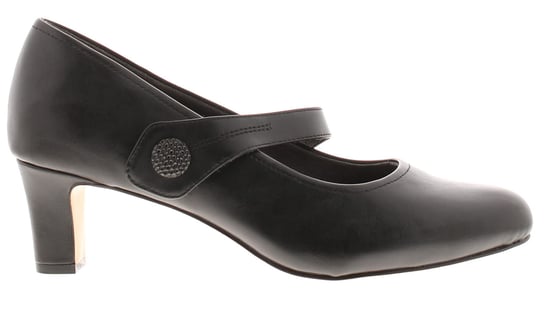 Jana Womens Court Shoes Jazlyn Strap black