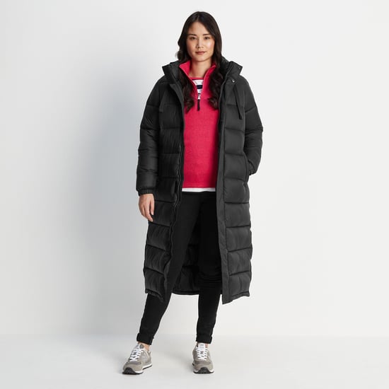 Cautley Womens Long Padded Jacket Black