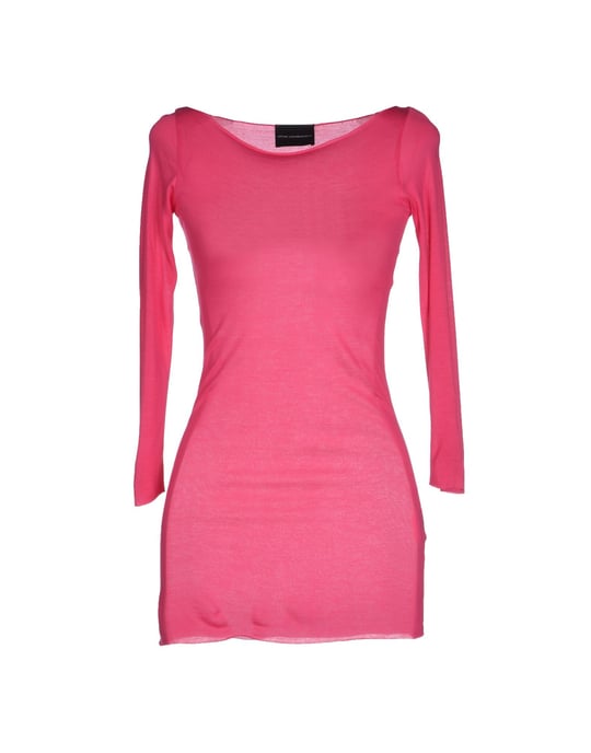 Atos Lombardini Fuchsia Modal Three Quarter Length Sleeve T-Shirt