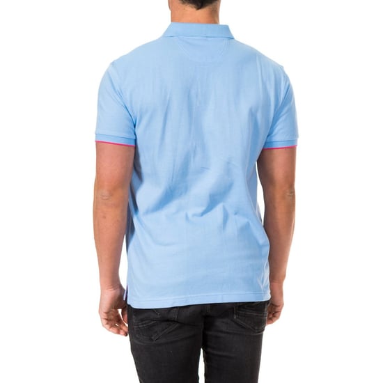 Men's short-sleeved polo shirt with lapel collar HM561231