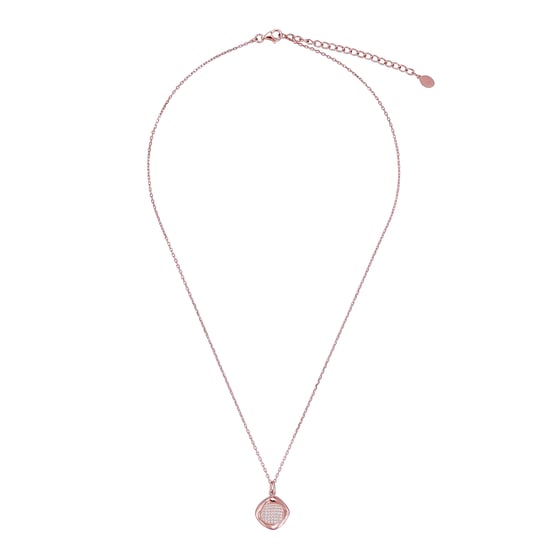 Orphelia 'Amalia' Women's 925 Sterling Silver Chain with Pendant - Rose ZH-7442 - Image 1