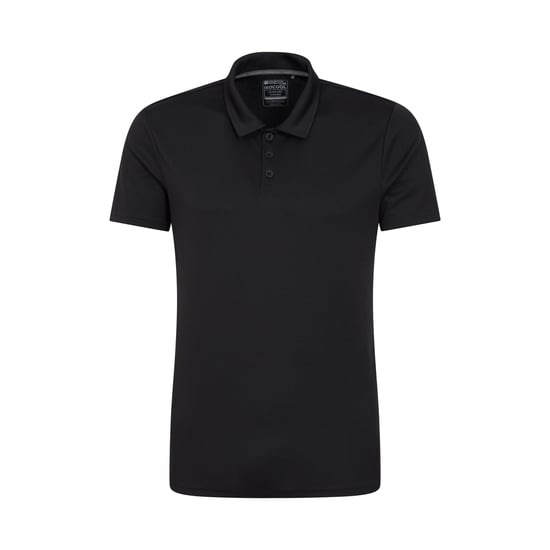 Mountain Warehouse Heren Endurance IsoCool Poloshirt (Zwart) - Image 1