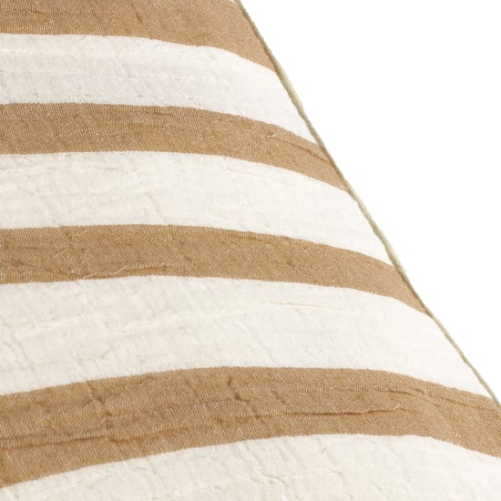 Yard Woven Stripe Cotton Cushion Cover - Image 3
