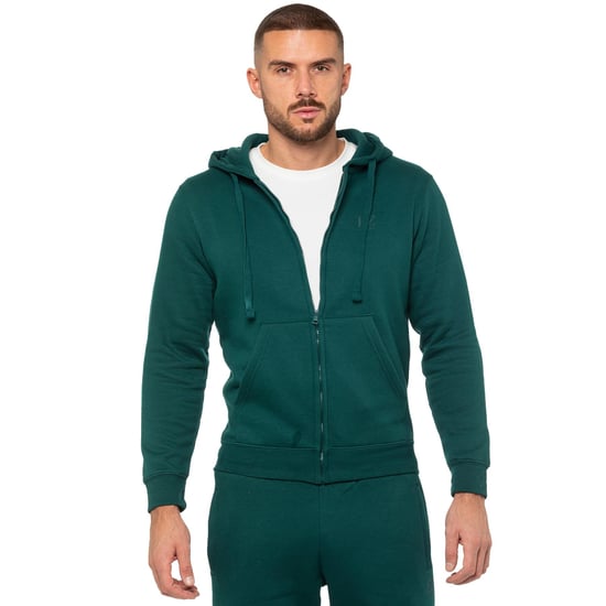Enzo | Heren Zip Hoodie - Groen - Image 3