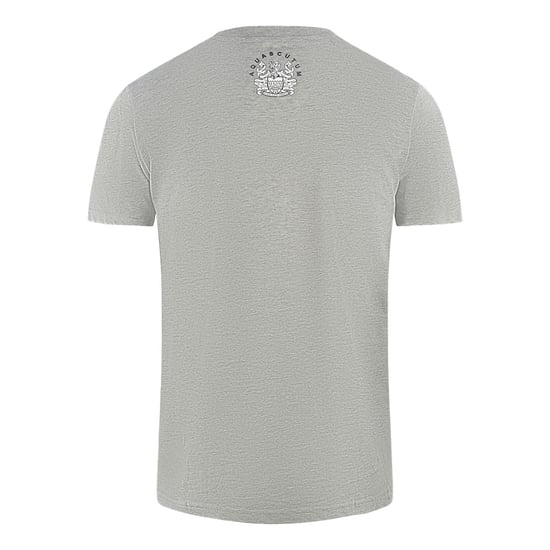 Aquascutum London Embroidered A Logo Grey T-Shirt