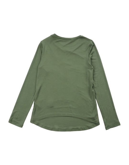 TOPWEAR Manila Grace Denim Military green Girl Modal