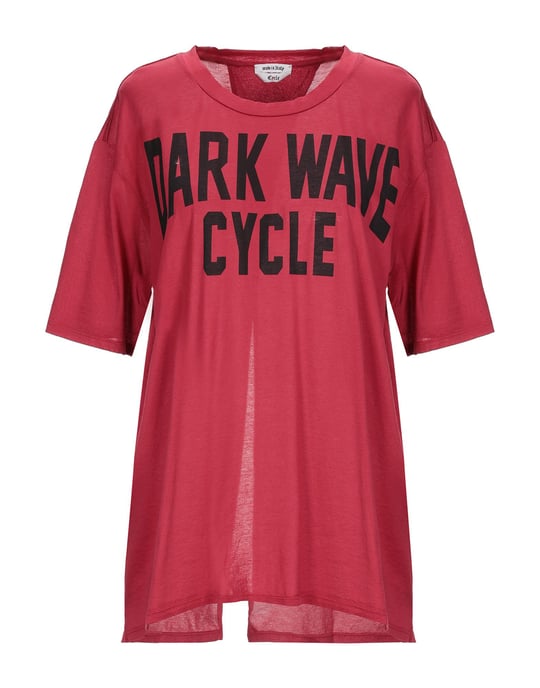 Cycle Women's T-Shirt Red Cotton